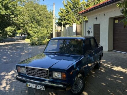 Синій ВАЗ 2107, об'ємом двигуна 1.5 л та пробігом 150 тис. км за 798 $, фото 1 на Automoto.ua