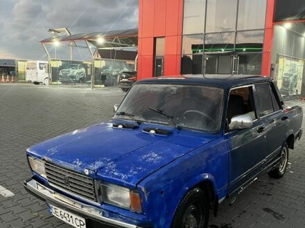 Синій ВАЗ 2107, об'ємом двигуна 1.6 л та пробігом 70 тис. км за 578 $, фото 1 на Automoto.ua