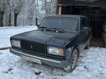 Синій ВАЗ 2107, об'ємом двигуна 1.5 л та пробігом 120 тис. км за 950 $, фото 1 на Automoto.ua