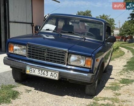 Синий ВАЗ 2107, объемом двигателя 1.45 л и пробегом 105 тыс. км за 1950 $, фото 1 на Automoto.ua