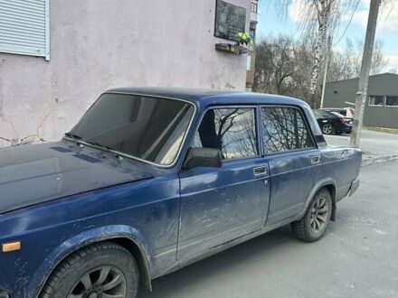 Синий ВАЗ 2107, объемом двигателя 1.5 л и пробегом 50 тыс. км за 1200 $, фото 1 на Automoto.ua