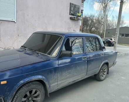 Синий ВАЗ 2107, объемом двигателя 1.5 л и пробегом 50 тыс. км за 1200 $, фото 1 на Automoto.ua