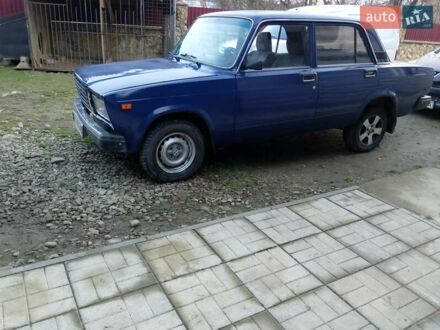 Синий ВАЗ 2107, объемом двигателя 1.3 л и пробегом 150 тыс. км за 950 $, фото 1 на Automoto.ua
