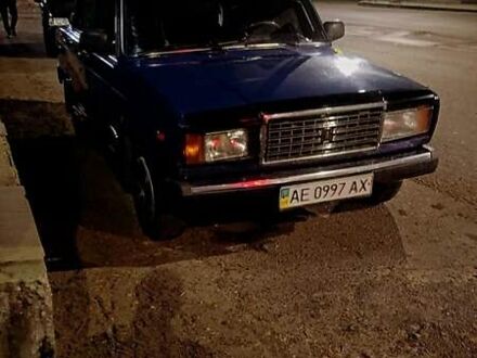 Синий ВАЗ 2107, объемом двигателя 1.6 л и пробегом 54 тыс. км за 1000 $, фото 1 на Automoto.ua