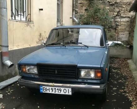 Синий ВАЗ 2107, объемом двигателя 1.45 л и пробегом 69 тыс. км за 1500 $, фото 1 на Automoto.ua