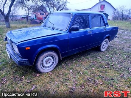 Синий ВАЗ 2107, объемом двигателя 1.5 л и пробегом 170 тыс. км за 850 $, фото 1 на Automoto.ua