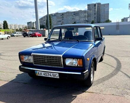 Синій ВАЗ 2107, об'ємом двигуна 1.6 л та пробігом 48 тис. км за 1600 $, фото 1 на Automoto.ua