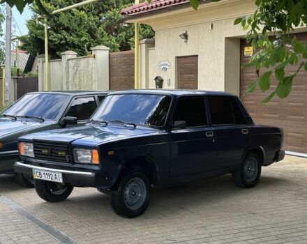 Синий ВАЗ 2107, объемом двигателя 1.5 л и пробегом 91 тыс. км за 1500 $, фото 1 на Automoto.ua