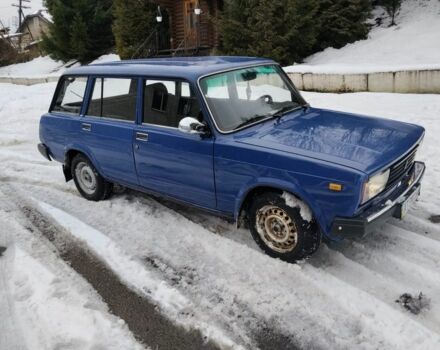 Синий ВАЗ 2107, объемом двигателя 1.7 л и пробегом 200 тыс. км за 1600 $, фото 1 на Automoto.ua