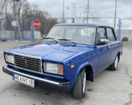 Синий ВАЗ 2107, объемом двигателя 1.5 л и пробегом 200 тыс. км за 1400 $, фото 1 на Automoto.ua