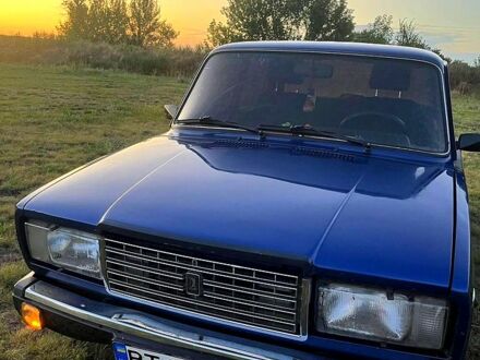 Синий ВАЗ 2107, объемом двигателя 1.5 л и пробегом 800 тыс. км за 1660 $, фото 1 на Automoto.ua