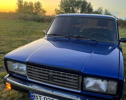 Синий ВАЗ 2107, объемом двигателя 1.5 л и пробегом 800 тыс. км за 1660 $, фото 1 на Automoto.ua