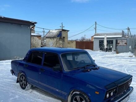 Синий ВАЗ 2107, объемом двигателя 1.5 л и пробегом 188 тыс. км за 850 $, фото 1 на Automoto.ua