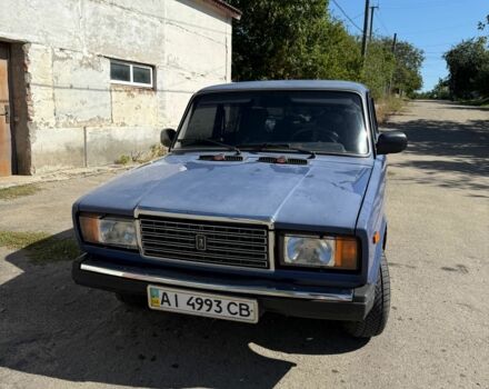 Синий ВАЗ 2107, объемом двигателя 1.5 л и пробегом 28 тыс. км за 1300 $, фото 1 на Automoto.ua