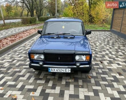 Синій ВАЗ 2107, об'ємом двигуна 1.5 л та пробігом 65 тис. км за 2200 $, фото 1 на Automoto.ua