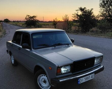 Синий ВАЗ 2107, объемом двигателя 1.5 л и пробегом 200 тыс. км за 1000 $, фото 1 на Automoto.ua