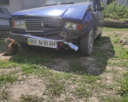 Синій ВАЗ 2107, об'ємом двигуна 1.5 л та пробігом 68 тис. км за 650 $, фото 1 на Automoto.ua