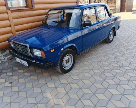 Синій ВАЗ 2107, об'ємом двигуна 2 л та пробігом 30 тис. км за 900 $, фото 1 на Automoto.ua