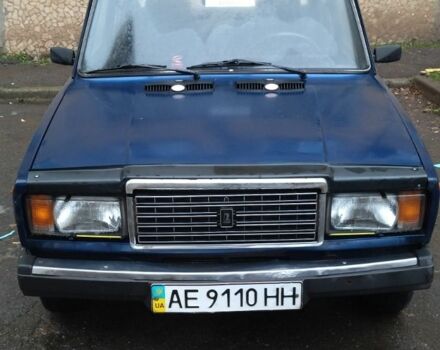 Синий ВАЗ 2107, объемом двигателя 1.5 л и пробегом 150 тыс. км за 929 $, фото 1 на Automoto.ua