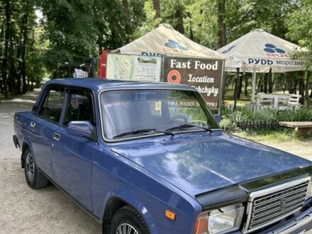 Синій ВАЗ 2107, об'ємом двигуна 1.5 л та пробігом 17 тис. км за 1650 $, фото 1 на Automoto.ua