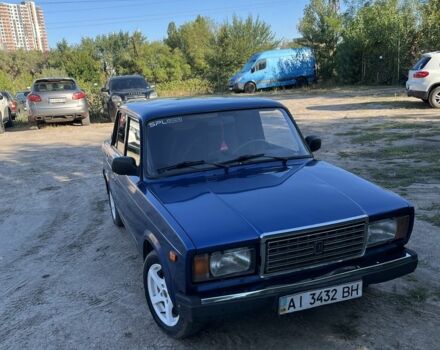 Синий ВАЗ 2107, объемом двигателя 1 л и пробегом 3 тыс. км за 1233 $, фото 1 на Automoto.ua