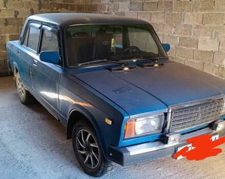Синий ВАЗ 2107, объемом двигателя 0 л и пробегом 198 тыс. км за 800 $, фото 1 на Automoto.ua