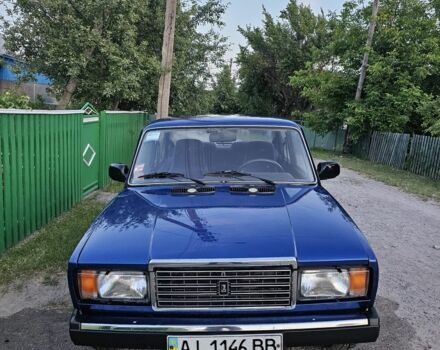 Синій ВАЗ 2107, об'ємом двигуна 1.5 л та пробігом 24 тис. км за 2100 $, фото 1 на Automoto.ua