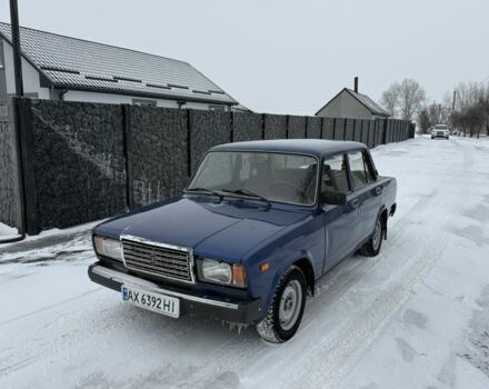 Синій ВАЗ 2107, об'ємом двигуна 1.5 л та пробігом 91 тис. км за 1250 $, фото 1 на Automoto.ua