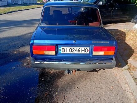 Синій ВАЗ 2107, об'ємом двигуна 1.5 л та пробігом 99 тис. км за 1320 $, фото 1 на Automoto.ua
