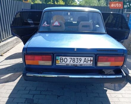 Синій ВАЗ 2107, об'ємом двигуна 1.45 л та пробігом 100 тис. км за 300 $, фото 1 на Automoto.ua