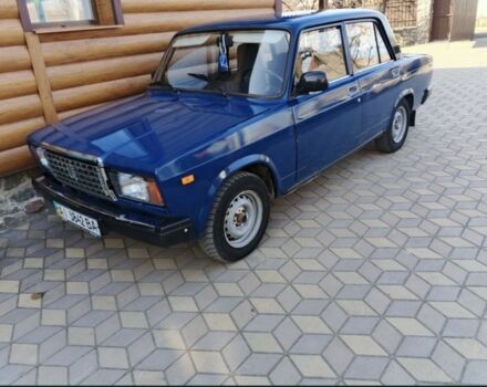 Синий ВАЗ 2107, объемом двигателя 0 л и пробегом 150 тыс. км за 450 $, фото 1 на Automoto.ua
