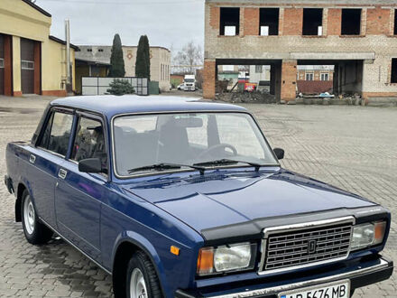 Синий ВАЗ 2107, объемом двигателя 1.45 л и пробегом 79 тыс. км за 3450 $, фото 1 на Automoto.ua