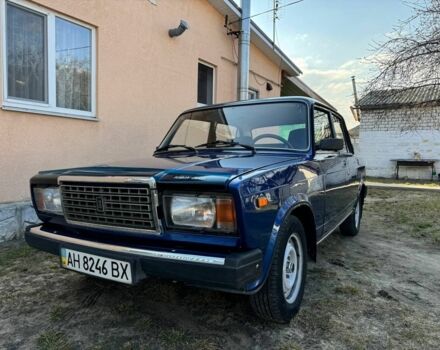 Синій ВАЗ 2107, об'ємом двигуна 1.5 л та пробігом 90 тис. км за 2800 $, фото 1 на Automoto.ua