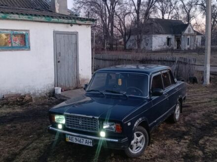 Синий ВАЗ 2107, объемом двигателя 1.3 л и пробегом 3 тыс. км за 1020 $, фото 1 на Automoto.ua