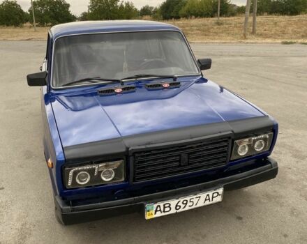 Синий ВАЗ 2107, объемом двигателя 1.5 л и пробегом 61 тыс. км за 1500 $, фото 1 на Automoto.ua