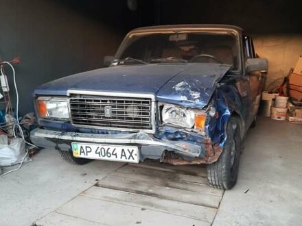 Синій ВАЗ 2107, об'ємом двигуна 1.5 л та пробігом 120 тис. км за 1200 $, фото 1 на Automoto.ua