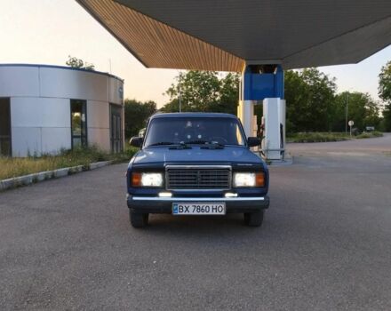 Синій ВАЗ 2107, об'ємом двигуна 1.6 л та пробігом 80 тис. км за 1602 $, фото 1 на Automoto.ua