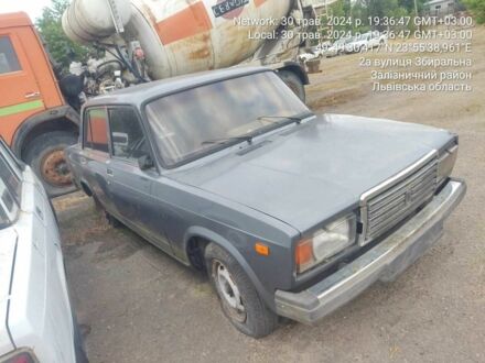 Синій ВАЗ 2107, об'ємом двигуна 1.5 л та пробігом 3 тис. км за 380 $, фото 1 на Automoto.ua