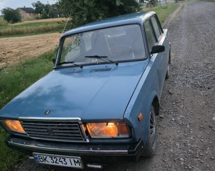 Синий ВАЗ 2107, объемом двигателя 1.6 л и пробегом 1 тыс. км за 800 $, фото 1 на Automoto.ua