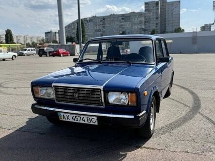 Синий ВАЗ 2107, объемом двигателя 1.6 л и пробегом 48 тыс. км за 1600 $, фото 1 на Automoto.ua