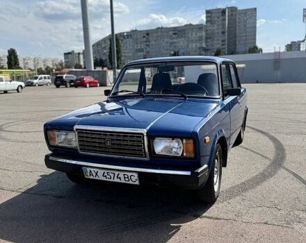 Синий ВАЗ 2107, объемом двигателя 1.6 л и пробегом 48 тыс. км за 1600 $, фото 1 на Automoto.ua