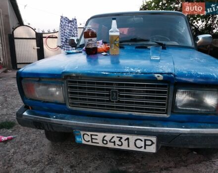 Синій ВАЗ 2107, об'ємом двигуна 1.57 л та пробігом 250 тис. км за 350 $, фото 1 на Automoto.ua