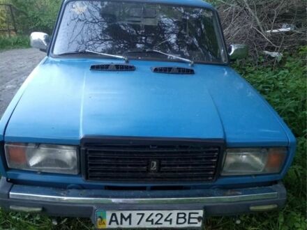 Синий ВАЗ 2107, объемом двигателя 0 л и пробегом 300 тыс. км за 800 $, фото 1 на Automoto.ua
