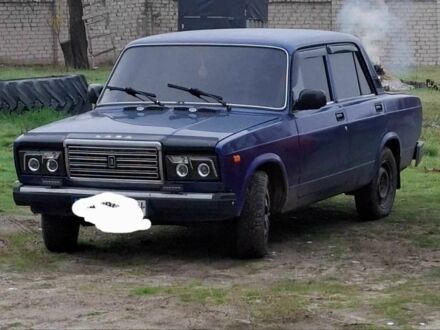 Синий ВАЗ 2107, объемом двигателя 1.5 л и пробегом 2 тыс. км за 1184 $, фото 1 на Automoto.ua