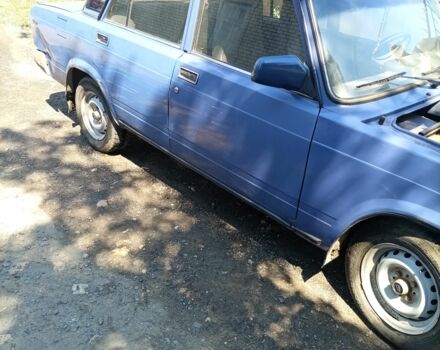 Синій ВАЗ 2107, об'ємом двигуна 0 л та пробігом 100 тис. км за 1096 $, фото 1 на Automoto.ua