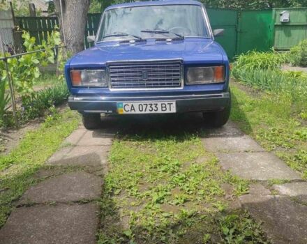 Синий ВАЗ 2107, объемом двигателя 1.6 л и пробегом 89 тыс. км за 1800 $, фото 1 на Automoto.ua