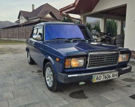 Синий ВАЗ 2107, объемом двигателя 1.5 л и пробегом 35 тыс. км за 2450 $, фото 1 на Automoto.ua