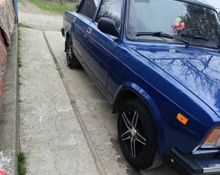 Синий ВАЗ 2107, объемом двигателя 1.5 л и пробегом 130 тыс. км за 2550 $, фото 1 на Automoto.ua