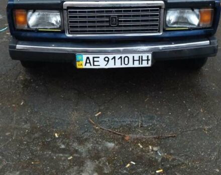 Синий ВАЗ 2107, объемом двигателя 1.45 л и пробегом 150 тыс. км за 920 $, фото 1 на Automoto.ua