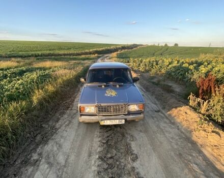 Синий ВАЗ 2107, объемом двигателя 1.5 л и пробегом 56 тыс. км за 671 $, фото 1 на Automoto.ua